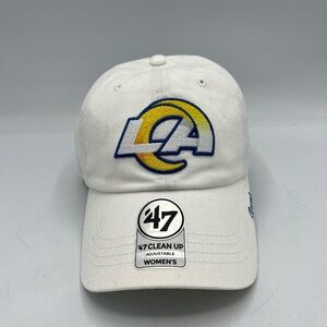 LA Rams White Cap